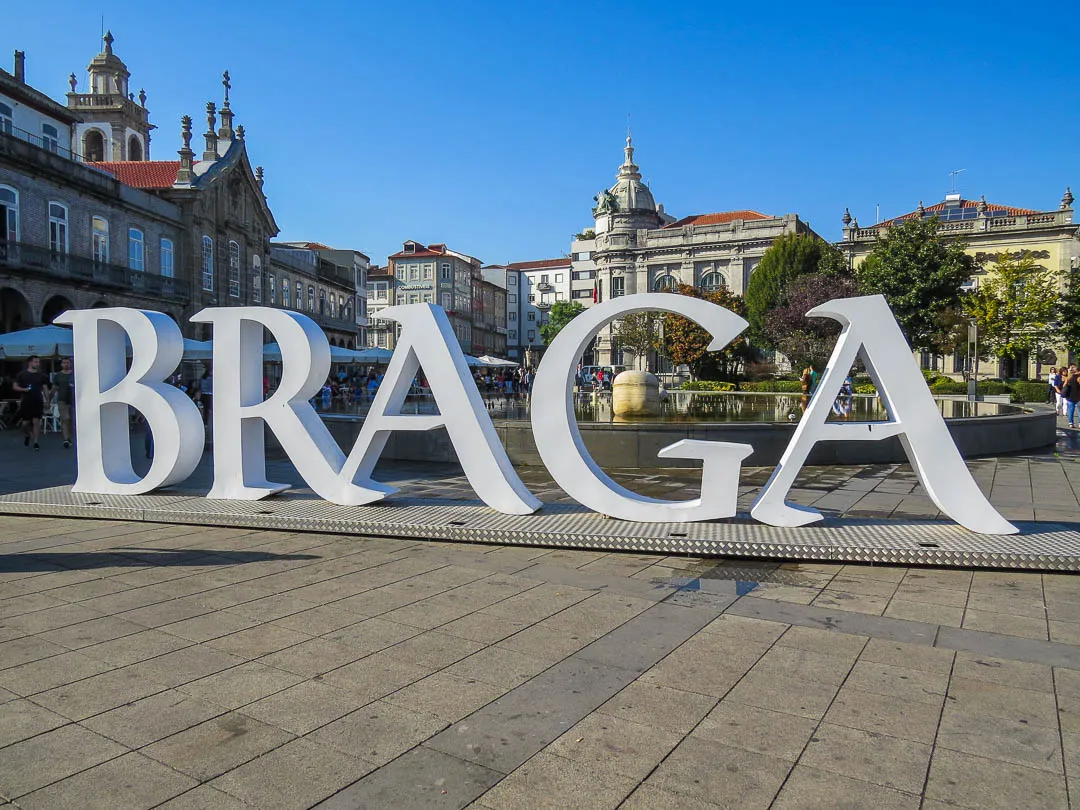 Vista da cidade de Braga, região onde o Ângelo Studio desenvolve websites profissionais