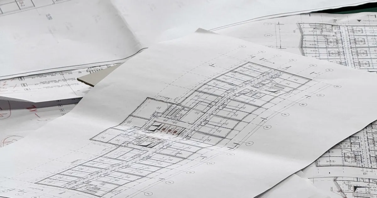 Galeria de projetos de arquitetura apresentada em ecrã completo num site profissional